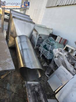 Coifa industrial em a�o inox